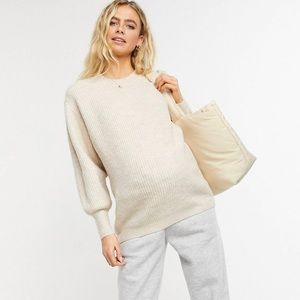 ASOS MATERNITY Fluffy Sweater